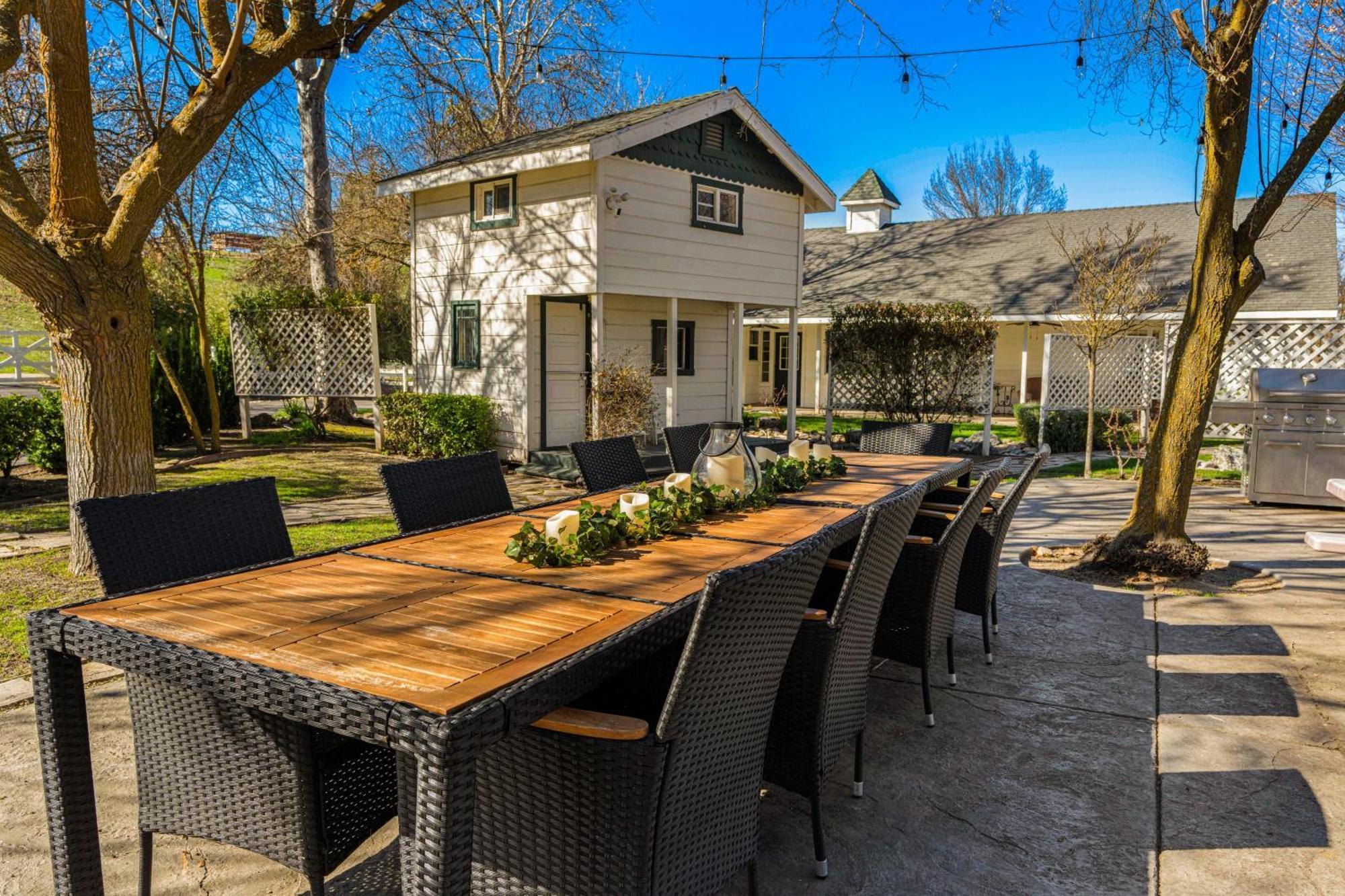 Victorian Manor In Paso Robles Wine Country Pool Hot Tub Firepit Tennis Court Sleeps 28 Экстерьер фото